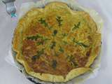 Quiche aux rillettes