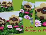 Sablés agneaux de Pâques