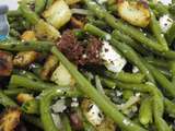 Salade de haricots verts et féta