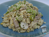 Salade marocaine tiède à l'agneau