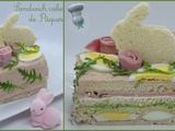 Sandwich cake de Pâques