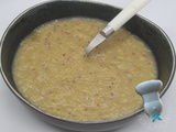 Soupe glacée de poireaux à la moutarde