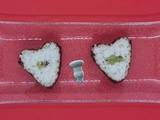 Sushi coeur sucré