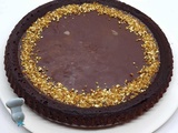 Tarte renversée chocolat noisettes