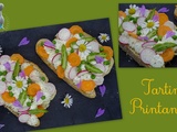 Tartine printanière