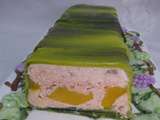 Terrine de saumon à la mangue et au gingembre