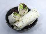 Wrap de thon et avocat