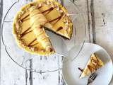 Cheesecake poires, caramel et speculoos