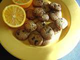 Cookies au chocolat et au zeste d'orange