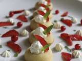 Financiers façon tartelettes aux fraises