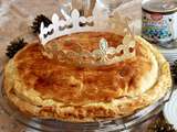 Galette des rois à la crème d'amande et crème de marrons