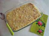 Gratin de coquillettes au thon et au curry