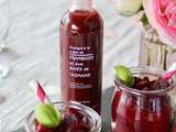 Mousse de betteraves au vinaigre de framboises