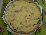 Quiche à l'oseille et au jambon