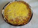 Quiche au jambon et à la moutarde