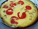 Quiche au thon et à la tomate