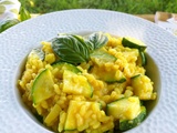 Risotto aux courgettes et curry (au robot cuiseur)