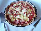 Tarte aux tomates et jambon (recette express)