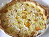 Tarte express aux abricots et aux amandes