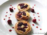 Tartelettes amandines aux framboises