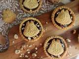 Tartelettes sablées aux noisettes et au chocolat