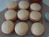 Whoopies fleur d'oranger, miel, abricots