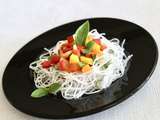 Wok aux trois poivrons au Cooking Chef