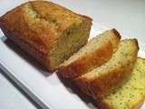 Cake citron et pavot