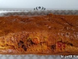 Cake aux merguez et tomates cerises