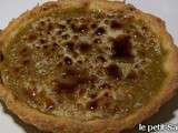 Compote de prunes maison en tartelette