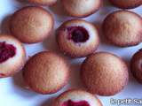 Financiers aux framboises