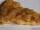 Tarte Tatin pommes rhubarbe