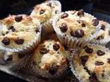 Muffins aux brisures de chocolat