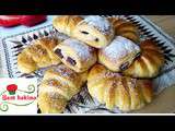 طريقة عمل كرواصون و بتي بان اقتصادي و رائع croissants et des pains au chocolat