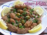 Tajine elhout/ doigts de viande hachee' au cumin