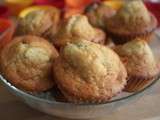 Muffins Chocolat blanc/banane