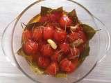 Tomates cerises confites