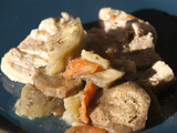 Tendron de veau aux aubergines