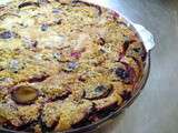 Clafoutis aux petites prunes