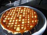 Gâteau au fromage au caramel salé