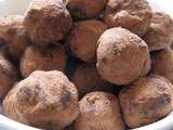 Truffes de chocolat aux poivres