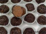 Boulettes aux amandes et chocolat