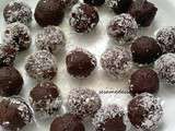 Boulettes chocolatées à la noix de coco