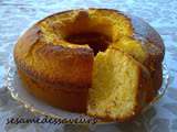 Cake noix de coco orange