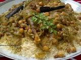 Couscous aux oignons et raisins secs