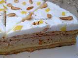 Entremets citron amande