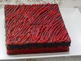 Entremets fraise chocolat