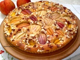 Gâteau aux nectarines