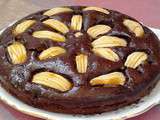 Gâteau aux pommes et chocolat