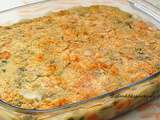 Gratin de légumes printaniers